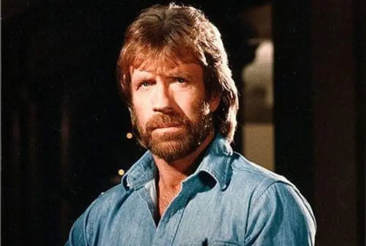 Young Chuck Norris early portrait