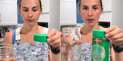 Make Mason Jars More Useful with This Simple Parmesan Lid Trick